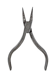 Image showing vintage round jeweler pliers