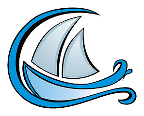 Image showing Yacht icon