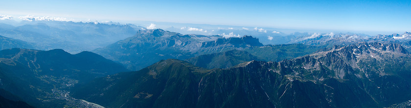 Image showing Alps panorama
