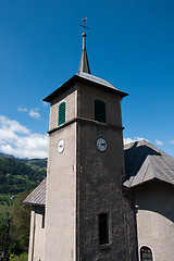 Image showing Alpine village in France