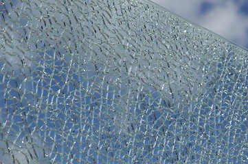 Image showing Broken glass