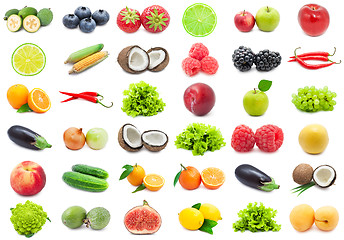 Image showing Fruits and Vegetables