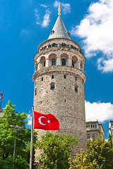 Image showing Galata tower