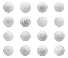 Image showing Golf balls