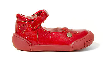 Image showing Red shoe