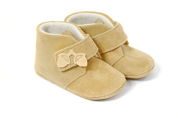 Image showing Pair of baby shoes