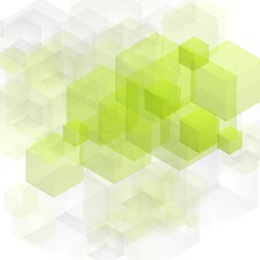 Image showing Bright green tech vector design