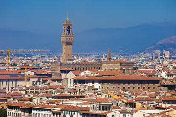 Image showing Palazzo Vecchio in Florence