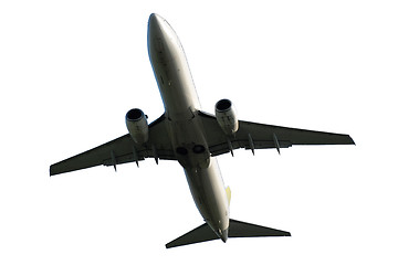 Image showing Plane isolated on a white background