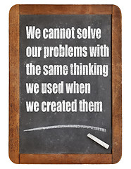 Image showing problem solving mindset