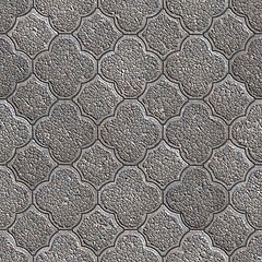 Image showing Figured Pavement. Seamless Tileable Texture.