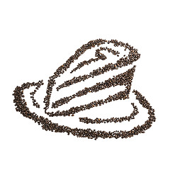 Image showing Coffee Bean Cake