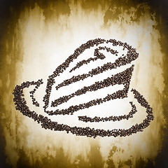 Image showing Coffee Bean Cake