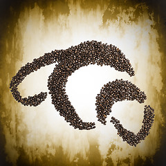 Image showing Coffee Bean Croissant