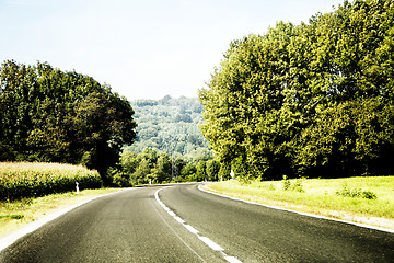 Image showing Empty street