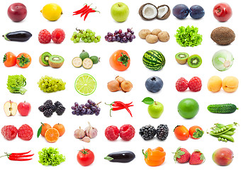 Image showing Fruits and Vegetables