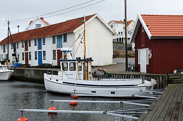 Image showing Boat in the fishing port