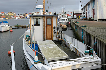 Image showing Boat in the fishing port