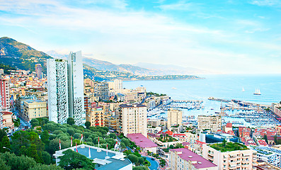 Image showing Monaco panorama
