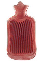 Image showing red hot water bladder for getting warm