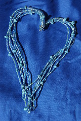 Image showing Blue heart