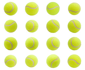 Image showing Tennis balls