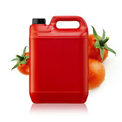 Image showing ketchup gallon 