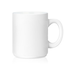 Image showing White ceramic mug