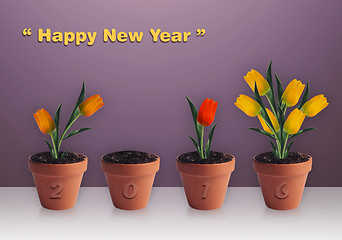 Image showing Happy New year