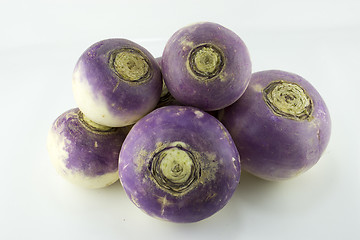 Image showing purple headed turnips 