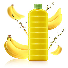 Image showing Bananas juice 