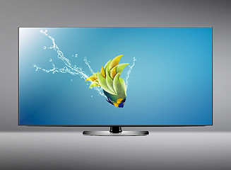 Image showing LCD tv screen