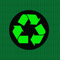 Image showing Recycling symbol