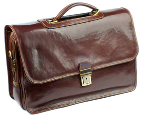 Image showing Brown Briefcase