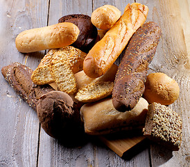 Image showing Various Bread