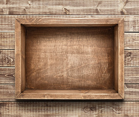 Image showing Wooden box