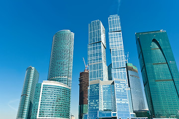 Image showing Modern scyscrapers