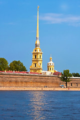 Image showing Peter and Paul fortress