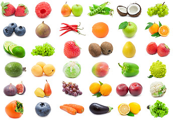 Image showing Fruits and Vegetables