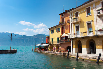 Image showing Malcesine coast