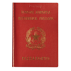 Image showing Italian passport