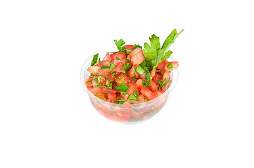 Image showing tomato and greens