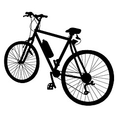 Image showing Bicycle Silhouette