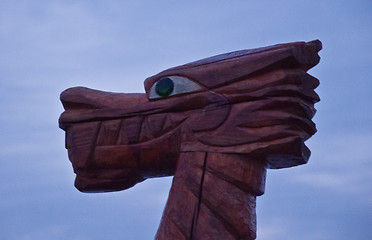 Image showing head of the dragon