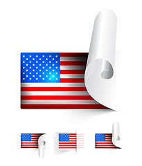 Image showing Flag of USA.