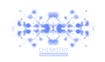 Image showing Molecule illustration