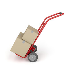 Image showing Hand truck