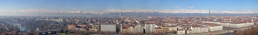 Image showing Turin skyline