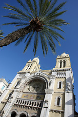 Image showing Cathedral in Tunis