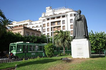 Image showing  Statue of Ibn Khaldoun in Tunis